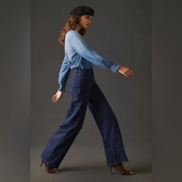 SOLD - Joe’s Mia Wide Leg High Rise Jeans (size 28) - Picture 5 of 13